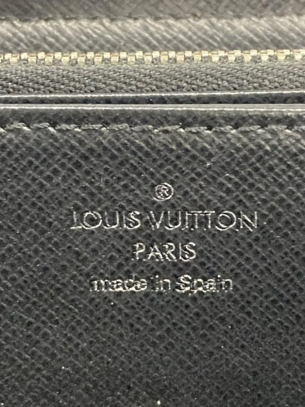 LOUIS VUITTON Zippy Wallet Gray Monogram Jacquard Denim RFID : confirmed